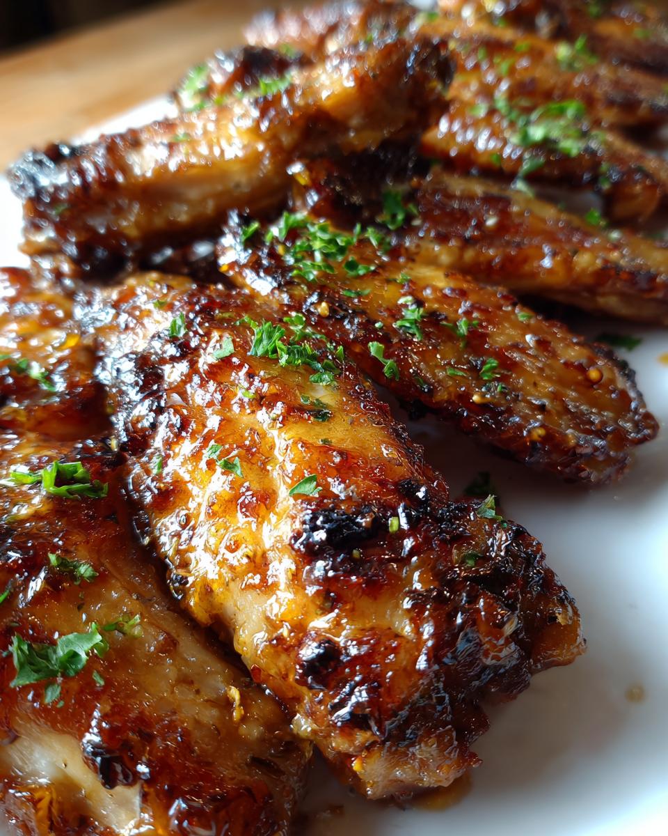 Lemon Glazed Chicken Wings - detail 1