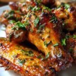 Lemon Glazed Chicken Wings