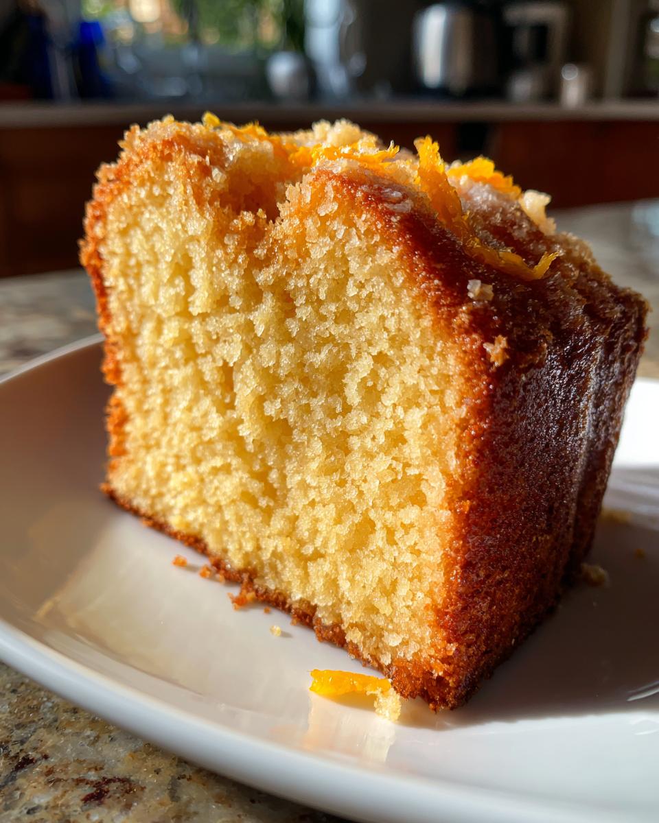 Moist Orange Pound Cake for Christmas, Easter - detail 2