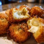 Mozzarella-Stuffed Fried Ravioli Bites for Christmas