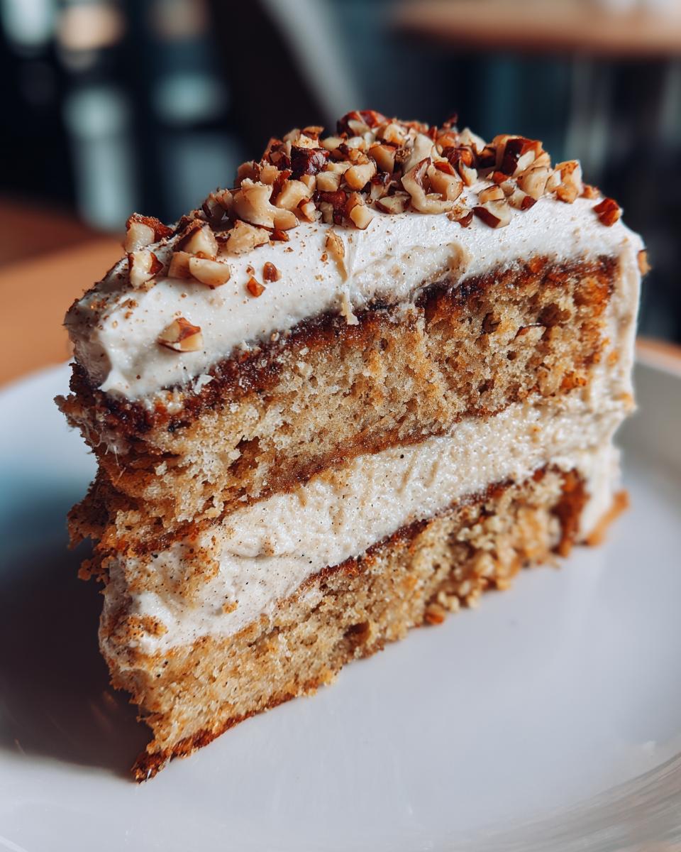 Nutty Cappuccino Cream Cake - detail 1