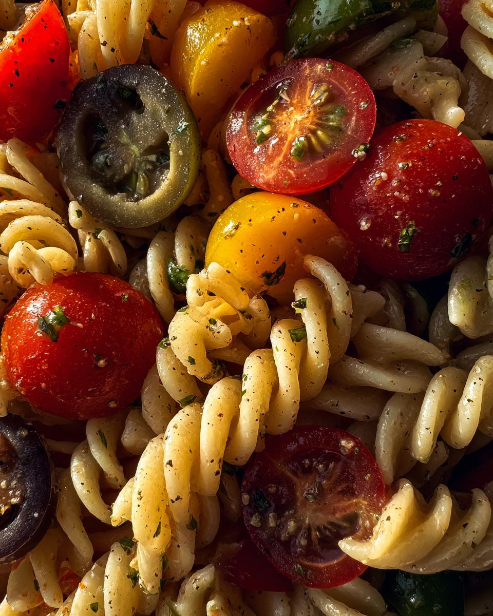 Ocean Pasta Salad - detail 1