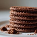 Old-Fashioned Chocolate Wafer Cookies for Christmas