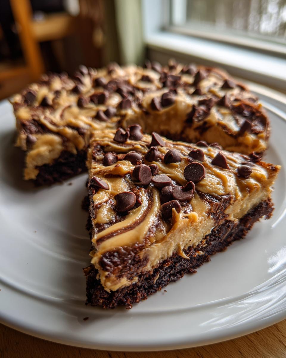 Peanut Butter Brownie Pizza - detail 2
