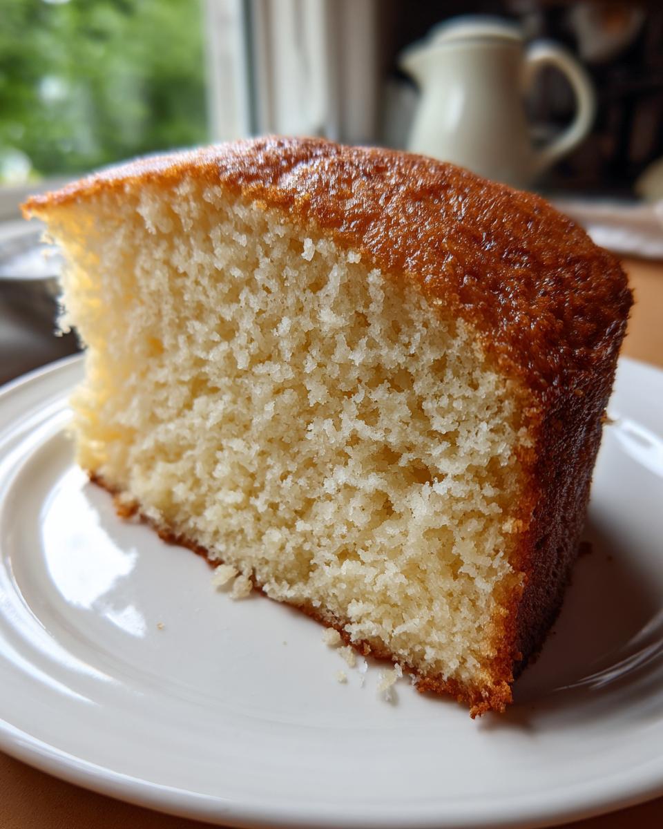 Perfect Round Vanilla Cake - detail 3