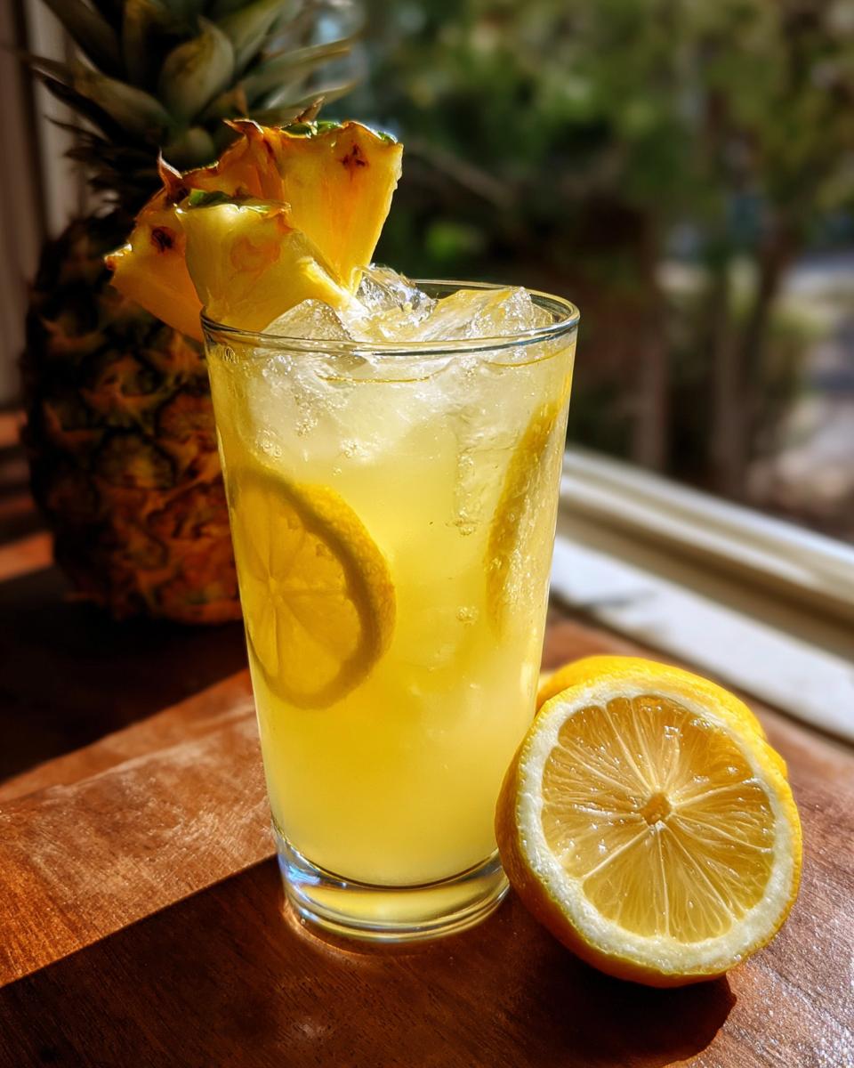 Pineapple Lemonade for Easter, Christmas - detail 1