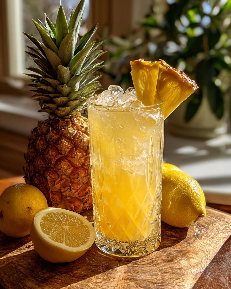 Pineapple Lemonade for Easter, Christmas - detail 3