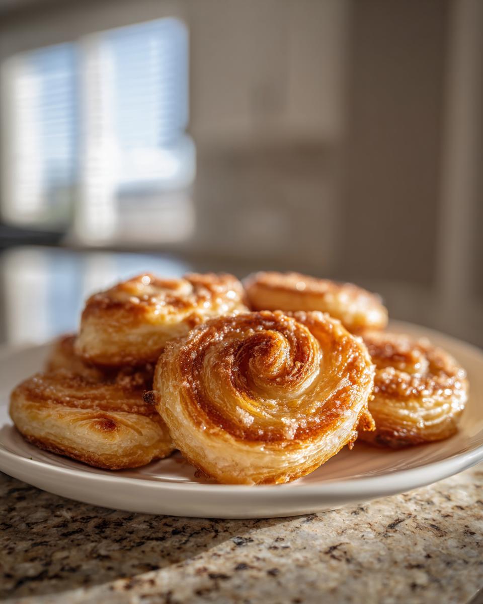 Puff Pastry Palmiers for Christmas - detail 4