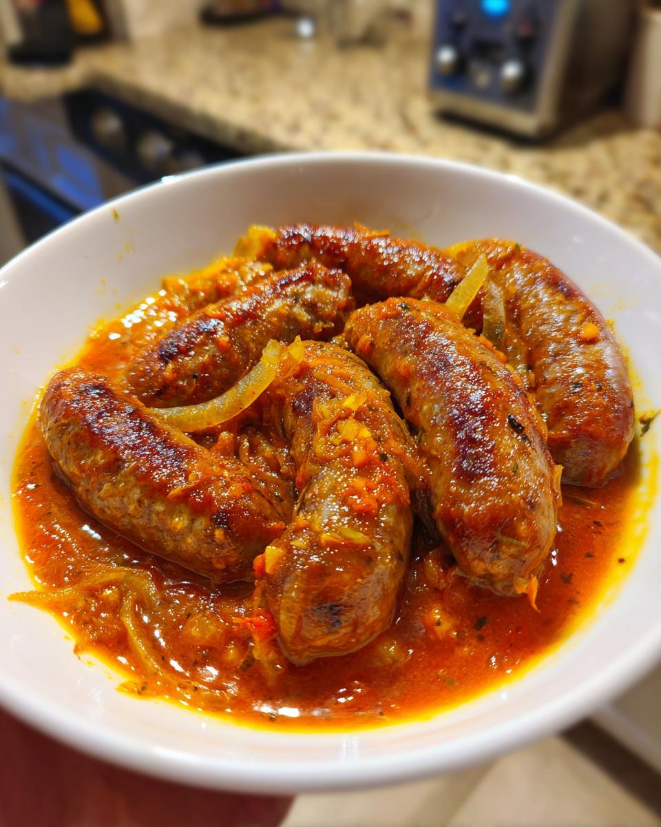 Reunionese Sausage Rougail for Christmas - detail 1