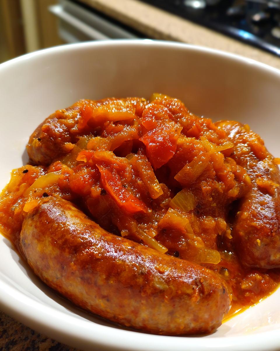 Reunionese Sausage Rougail for Christmas - detail 2