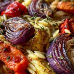 Roasted Vegetable and Orzo Power Bowl for Easter, Thanksgiving