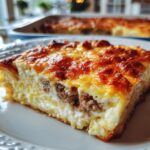 Sausage, Egg, and Cream Cheese Breakfast Casserole
