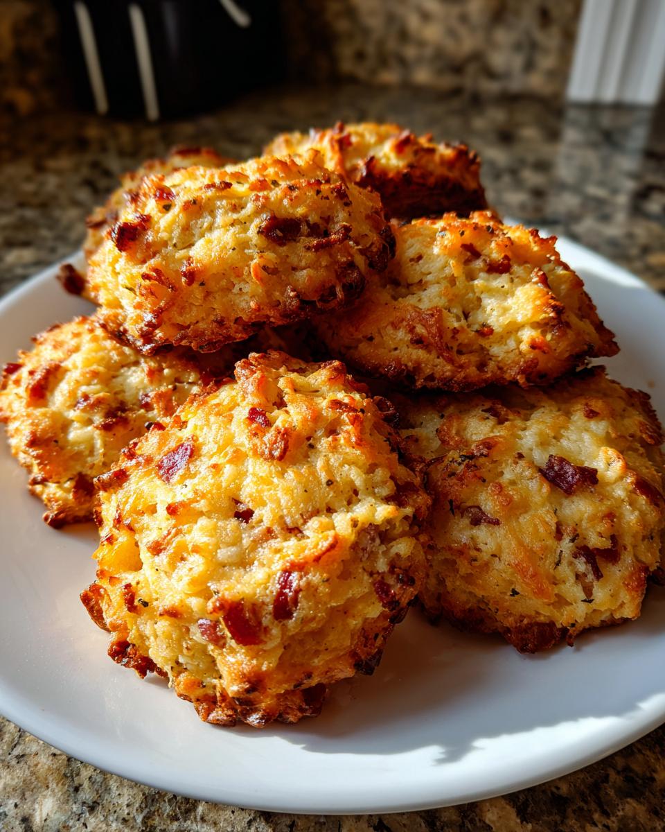 Savory Parmesan and Ham Cookies for Christmas - detail 2