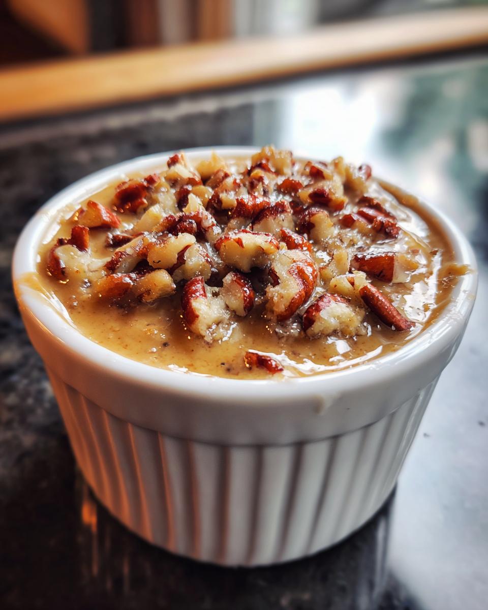 Single-Serve Keto Peanut Butter Pecan Dessert for Christmas - detail 4