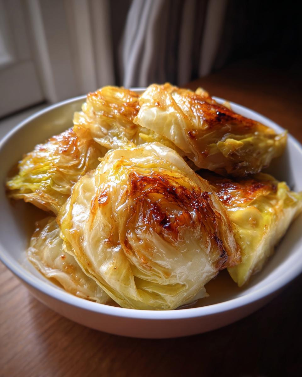 Slow Cooker Cabbage Wedges with Three Ingredients for Thanksgiving, Christmas - detail 2