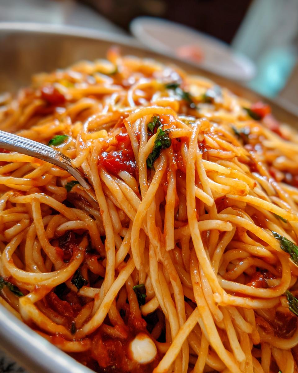 Spaghetti Margherita on Repeat - detail 3