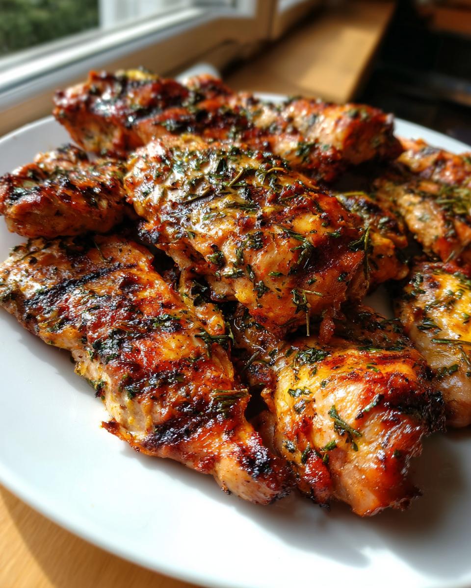 Spicy Portuguese Grilled Chicken with Garlic and Lemon Marinade for Christmas - detail 1