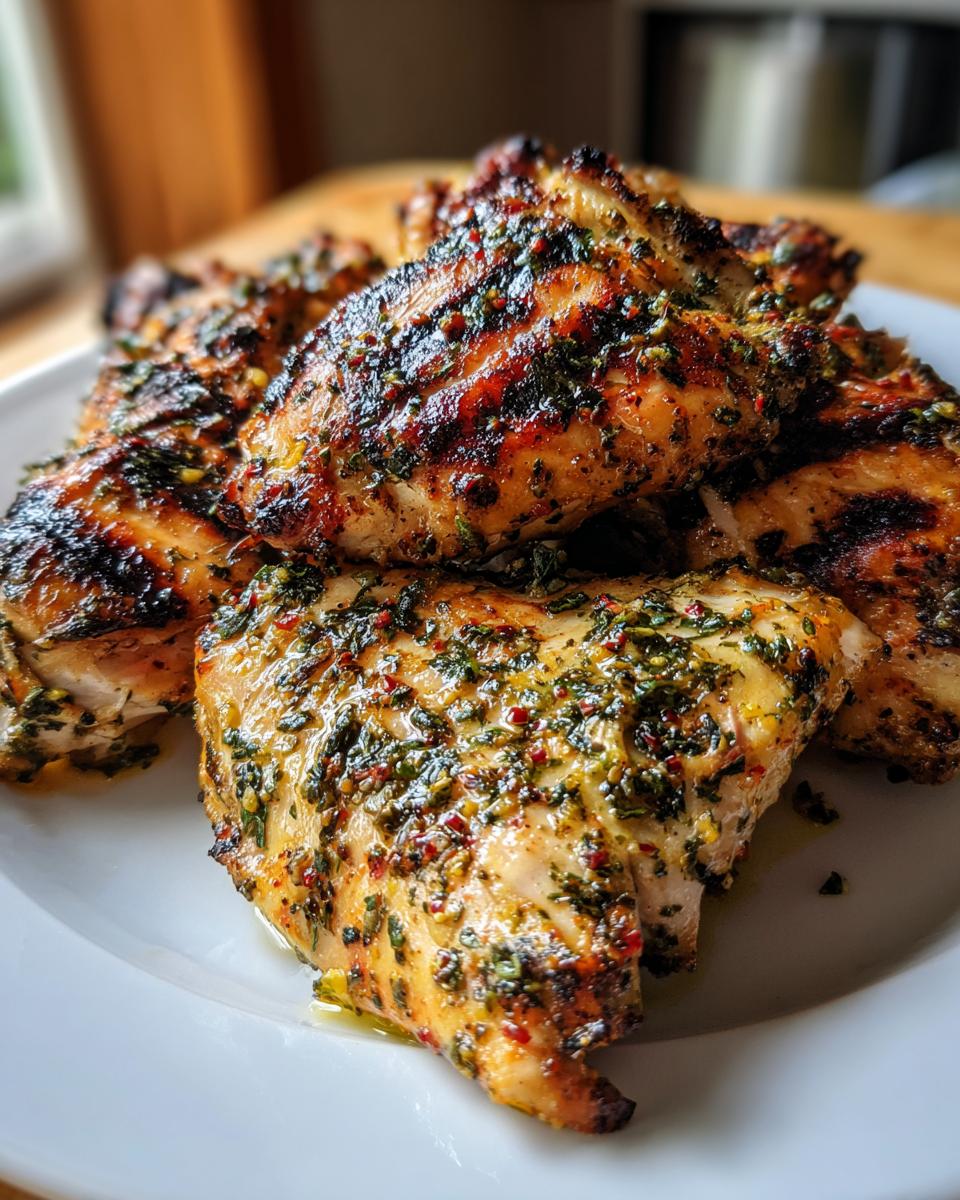 Spicy Portuguese Grilled Chicken with Garlic and Lemon Marinade for Christmas - detail 2