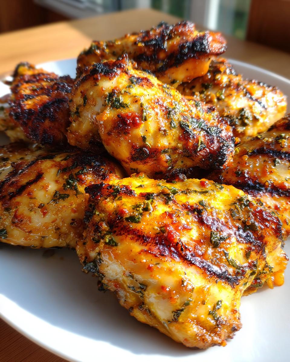 Spicy Portuguese Grilled Chicken with Garlic and Lemon Marinade for Christmas - detail 3