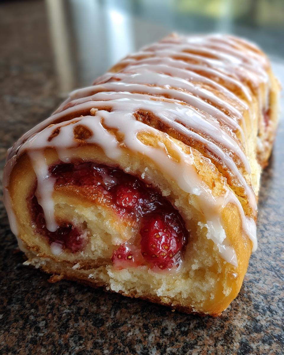 Strawberry Shortcake Cheesecake Rolls - detail 1