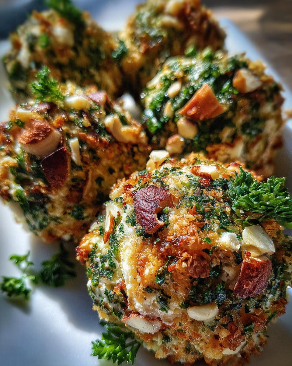 Surimi and Cream Cheese Appetizer Balls for Christmas - detail 1