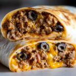 Taco Bell Beefy Melt Burrito for Halloween