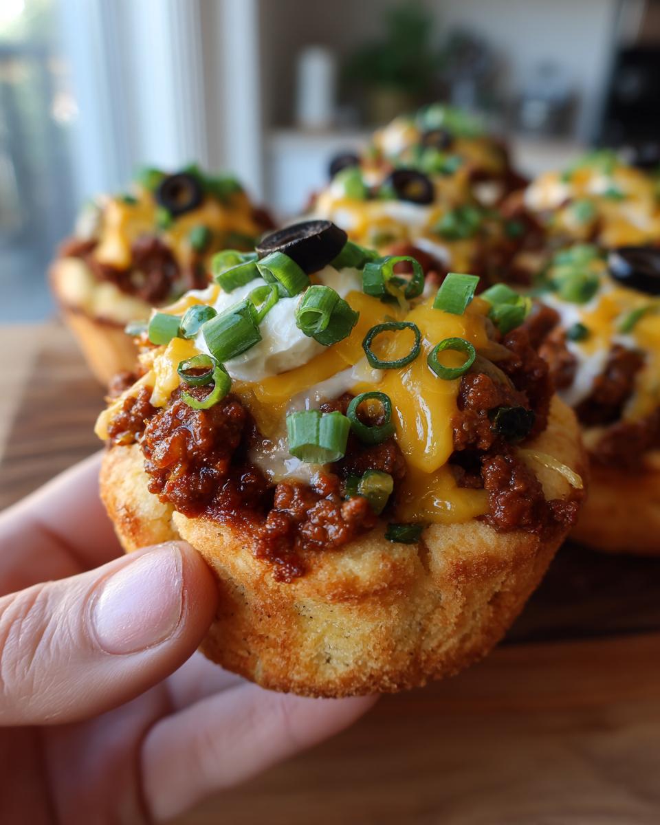 Taco Cupcakes for Halloween - detail 1