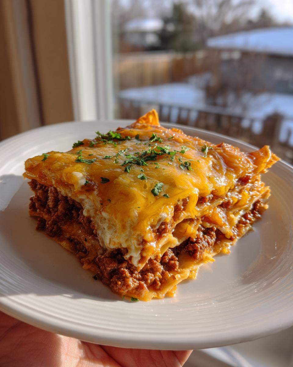 Taco Lasagna for Halloween, Thanksgiving - detail 3