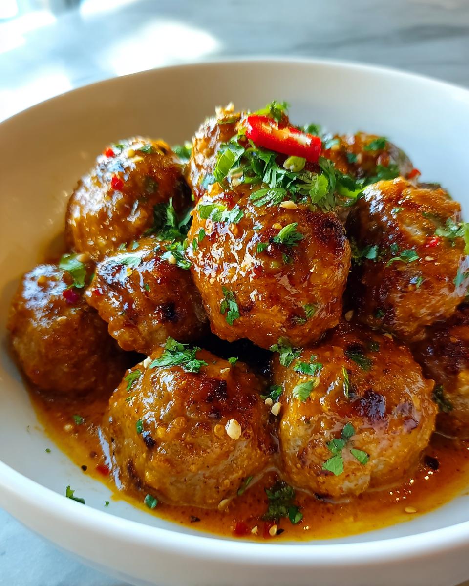Thai Chicken Meatballs in 35 Minutes - detail 2