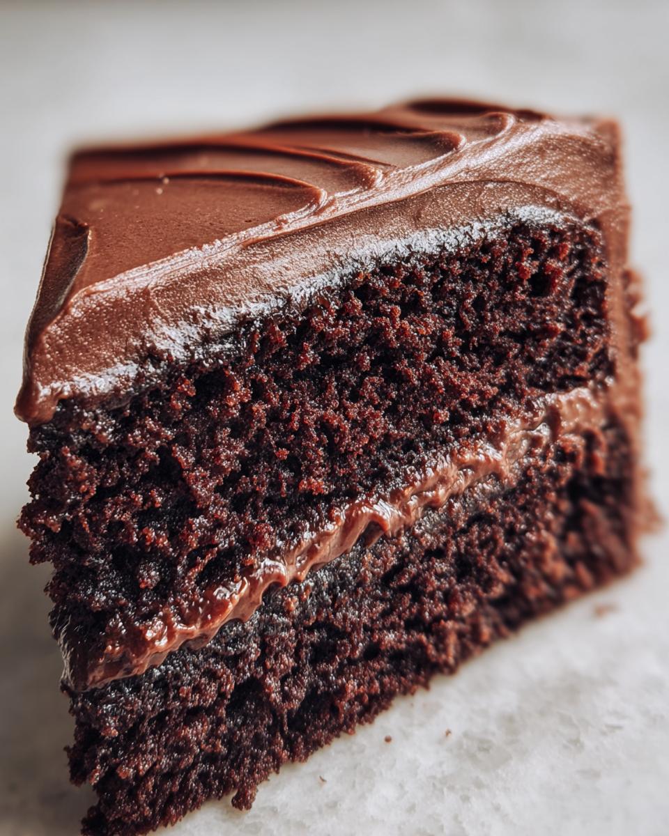 The Best Chocolate Cake with Glorious Frosting - detail 2
