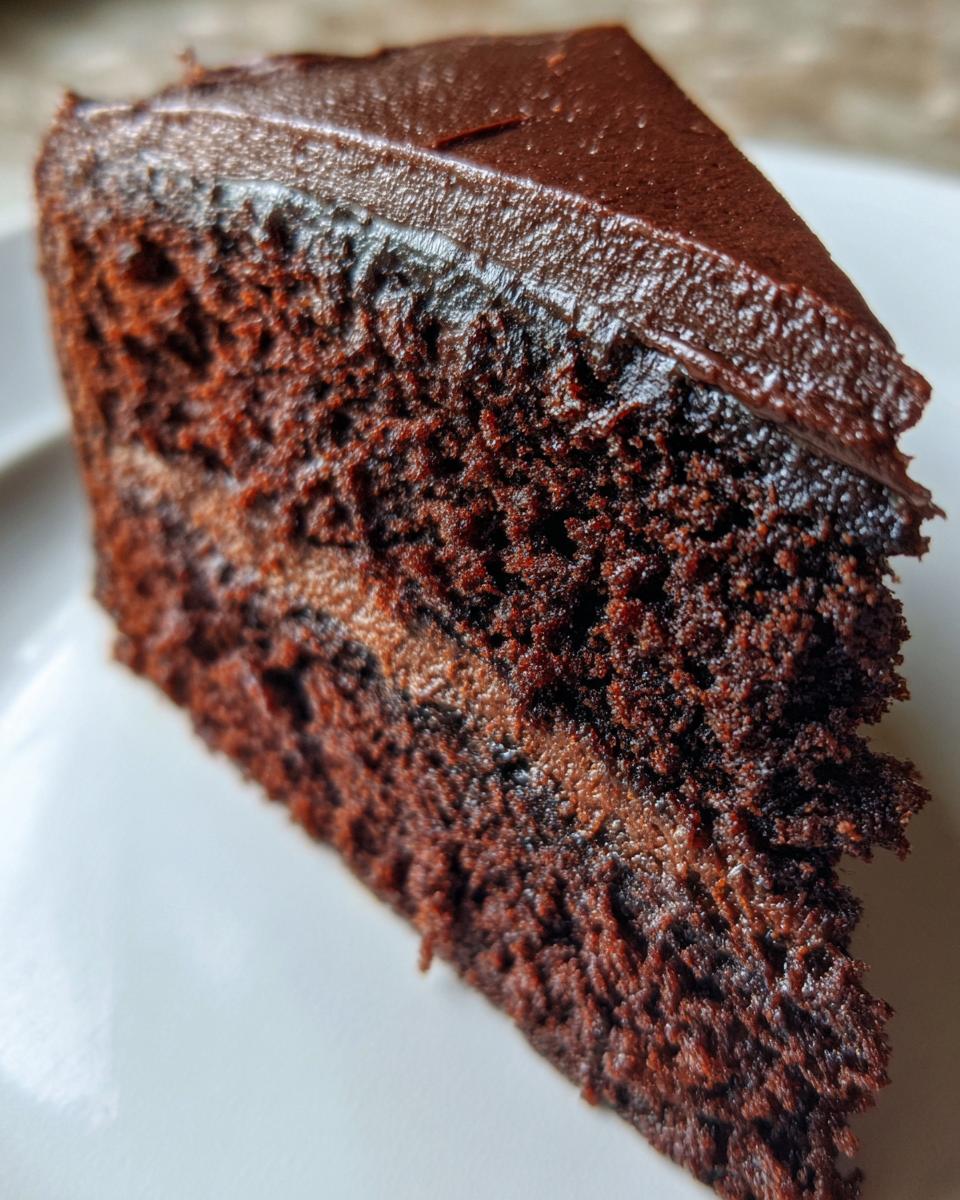 The Best Chocolate Cake with Glorious Frosting - detail 3