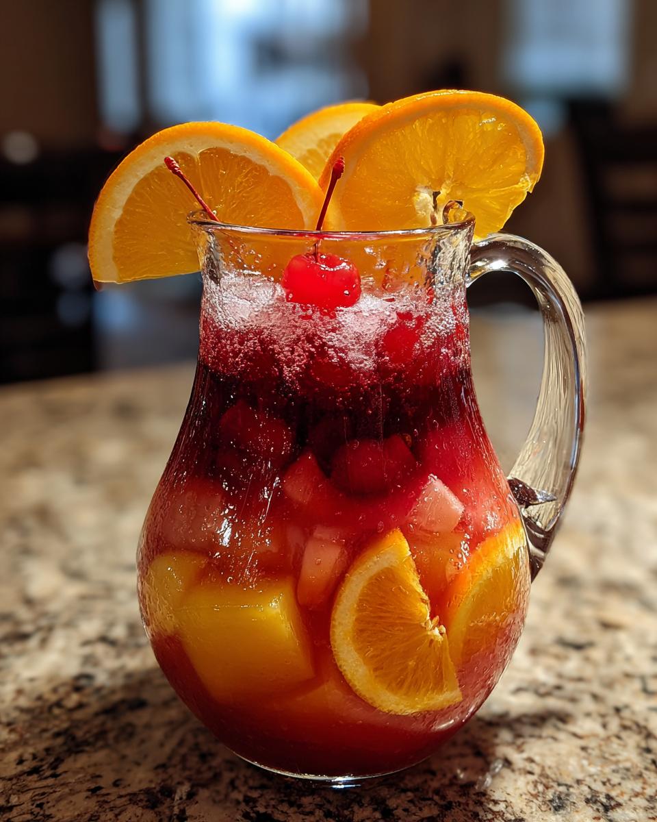 Tropical Fruit Punch for Easter, Christmas - detail 2