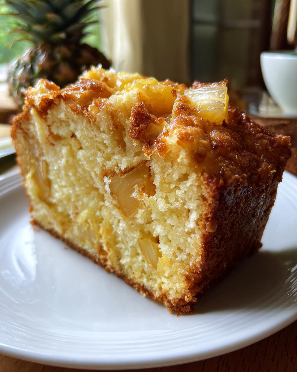 Tropical Pineapple Cake - detail 1