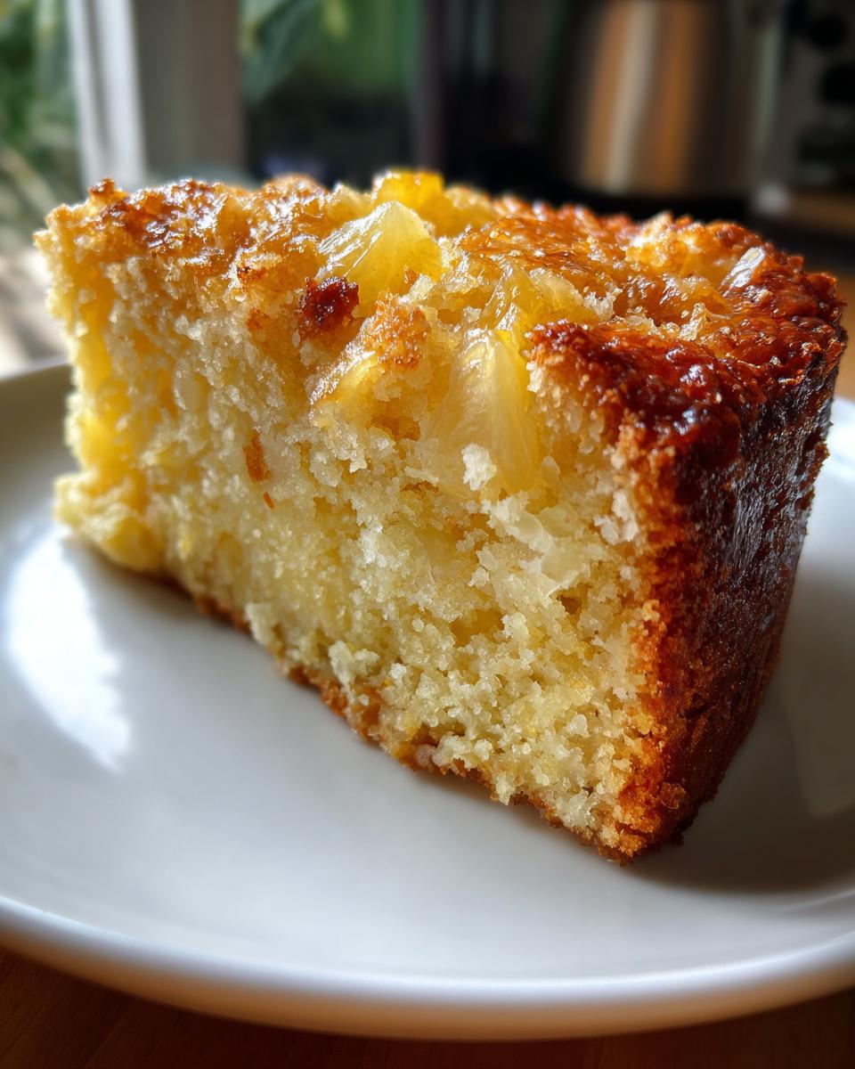 Tropical Pineapple Cake - detail 2