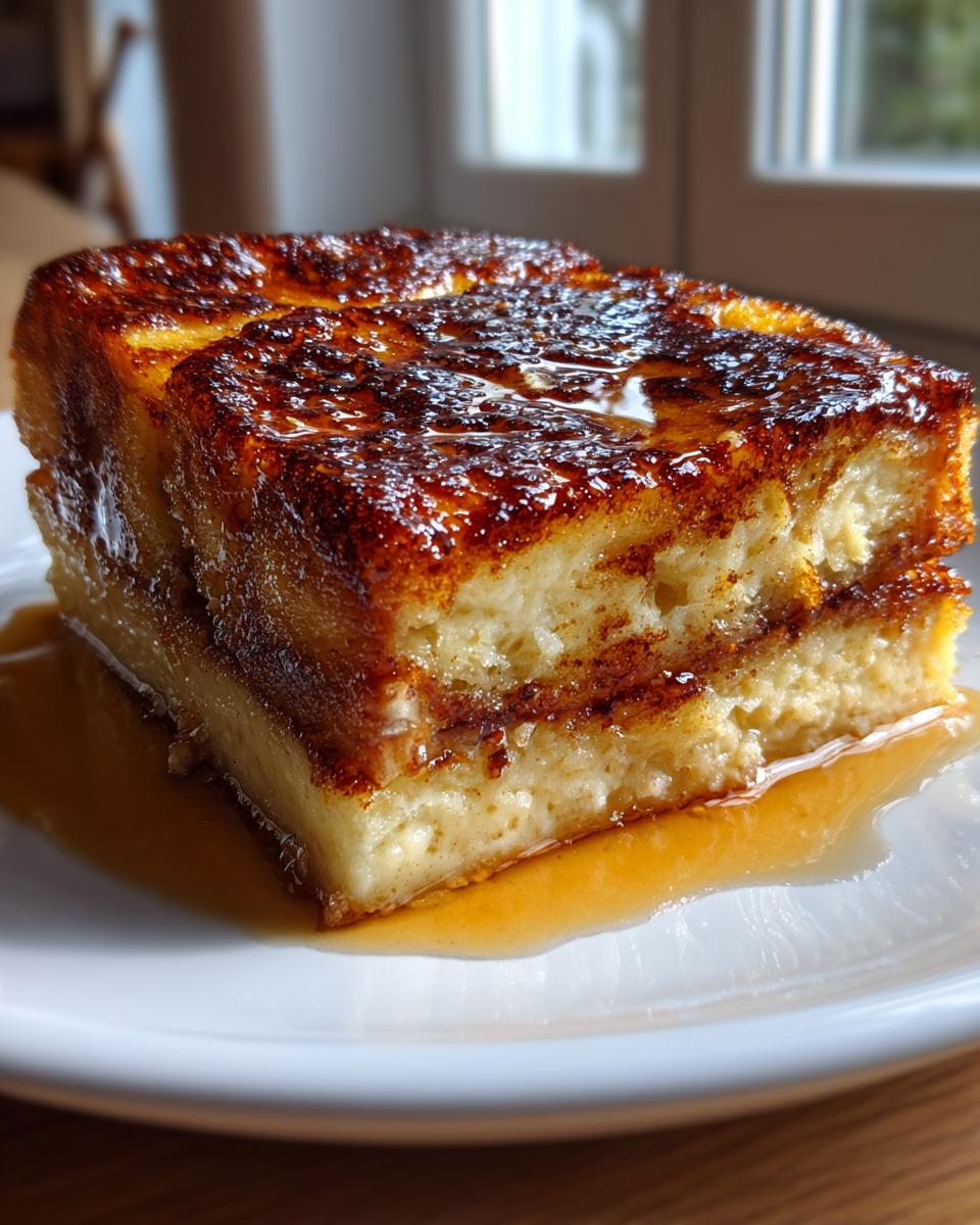 Amazing Overnight Creme Brulee French Toast for Christmas - detail 1