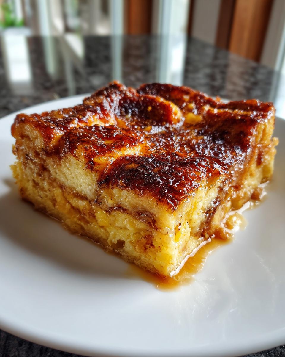 Amazing Overnight Creme Brulee French Toast for Christmas - detail 2