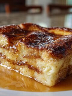 Amazing Overnight Creme Brulee French Toast for Christmas
