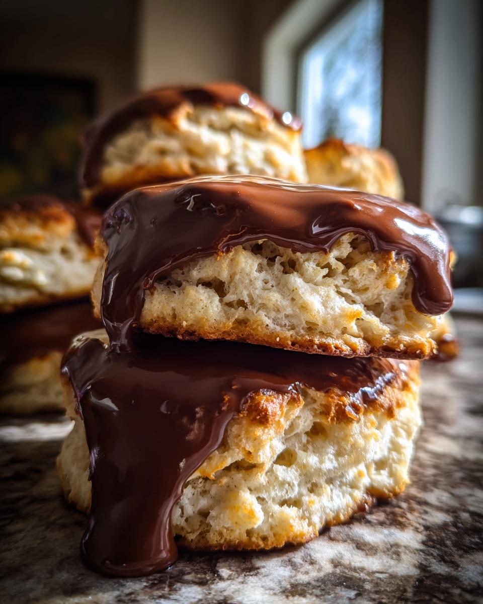 Buttermilk Biscuits with Chocolate Gravy for Christmas, Thanksgiving - detail 1
