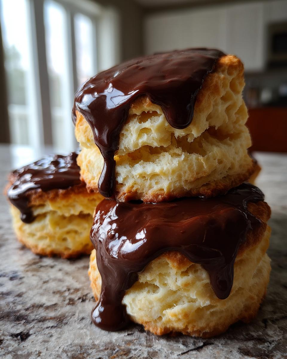 Buttermilk Biscuits with Chocolate Gravy for Christmas, Thanksgiving - detail 3