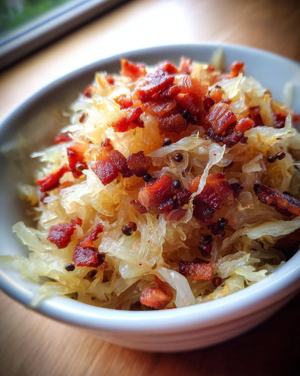 Classic German Sauerkraut for Christmas - detail 3
