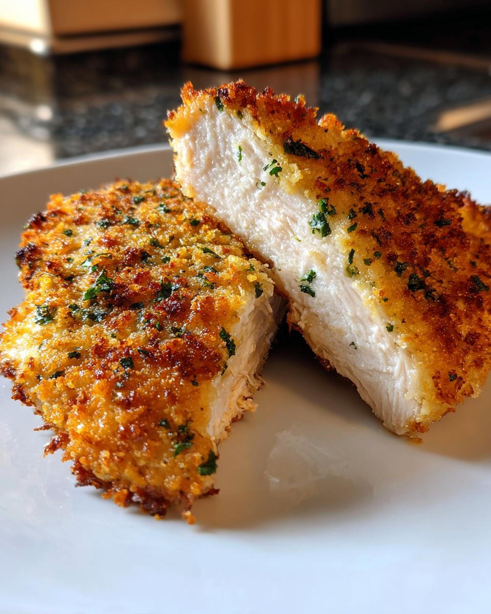 Copycat Longhorn Parmesan Crusted Chicken for Christmas - detail 2