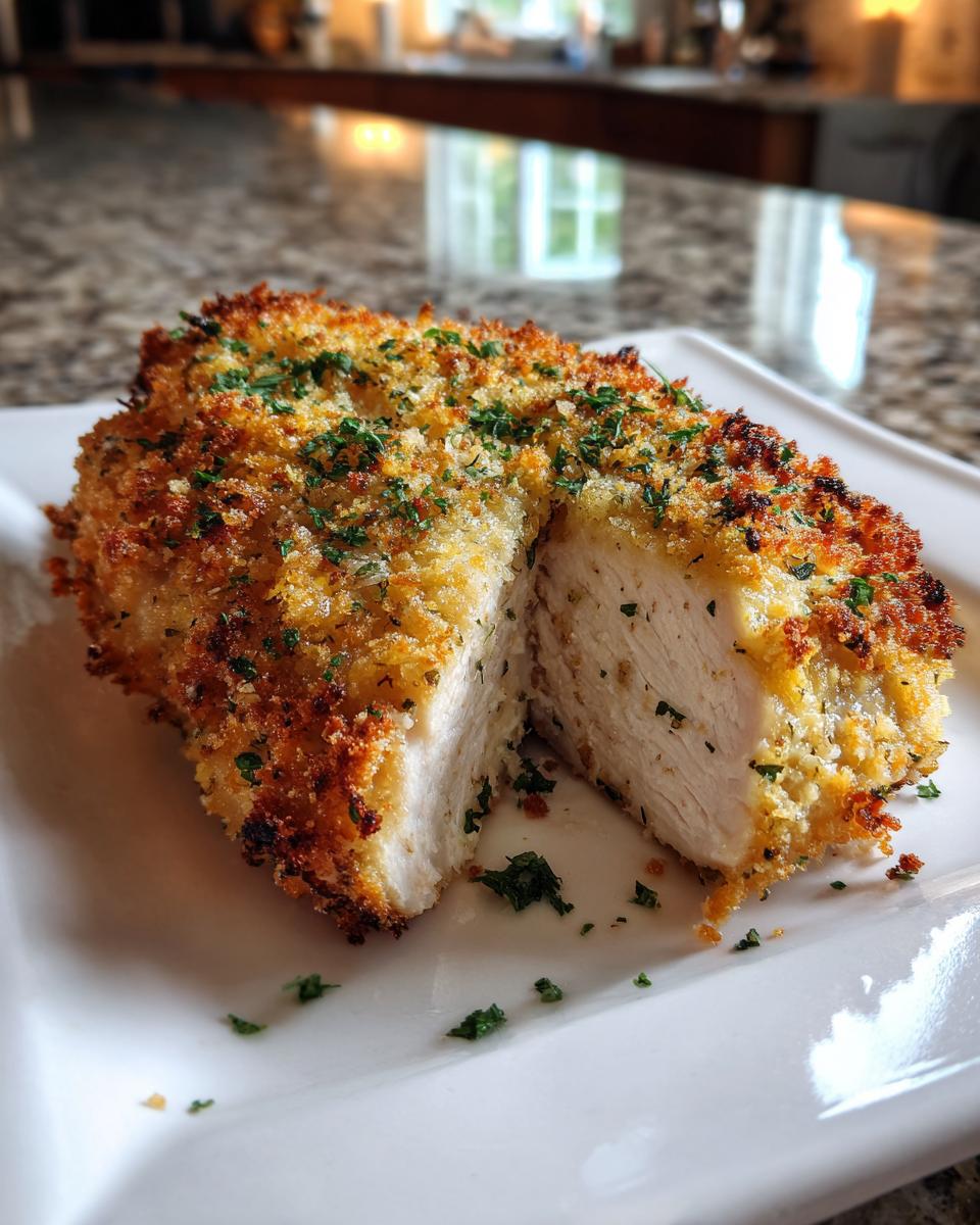 Copycat Longhorn Parmesan Crusted Chicken for Christmas - detail 3