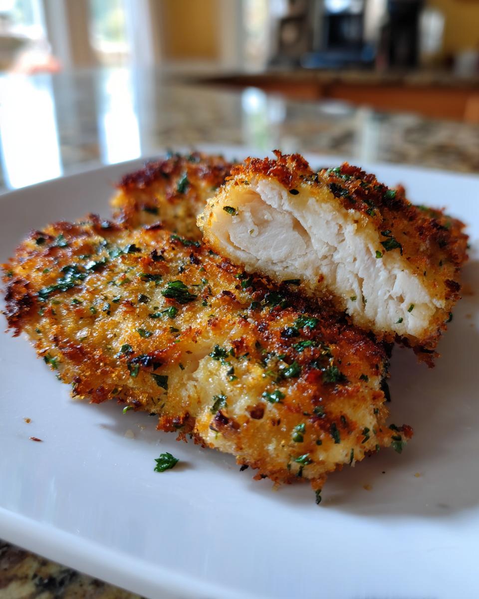 Copycat Longhorn Parmesan Crusted Chicken for Christmas - detail 4