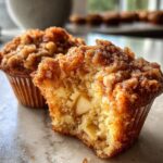 Cottage Cheese Apple Crumble Muffins for Thanksgiving