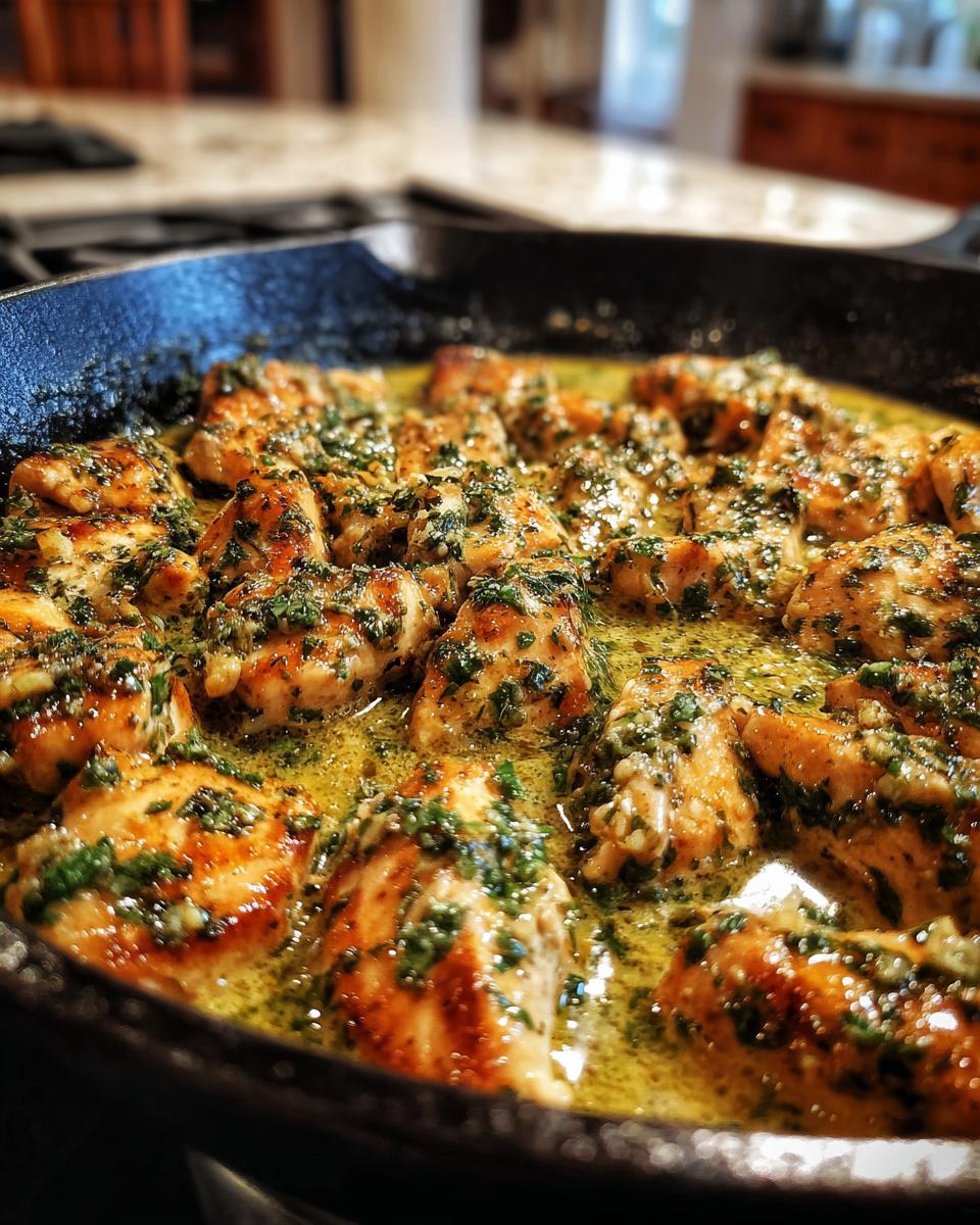 Creamy Boursin Garlic Herb Chicken Skillet for Christmas - detail 3