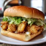 Crispy Chicken Caesar Sandwiches for Christmas, Easter