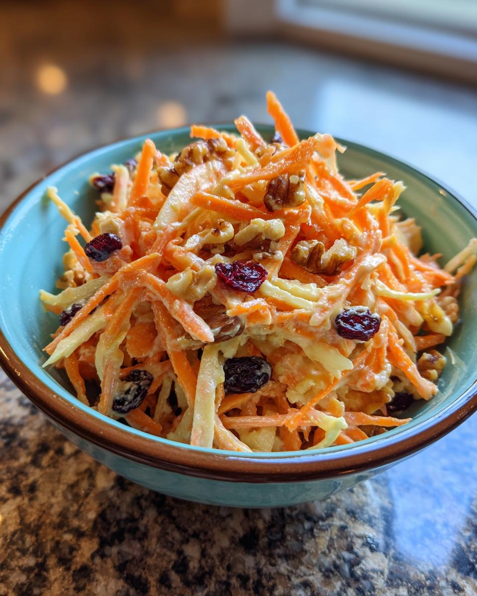 Crunchy Apple and Carrot Salad for Thanksgiving - detail 4