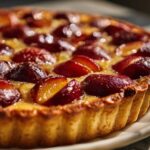 Flamande Plum Tart for Easter, Christmas
