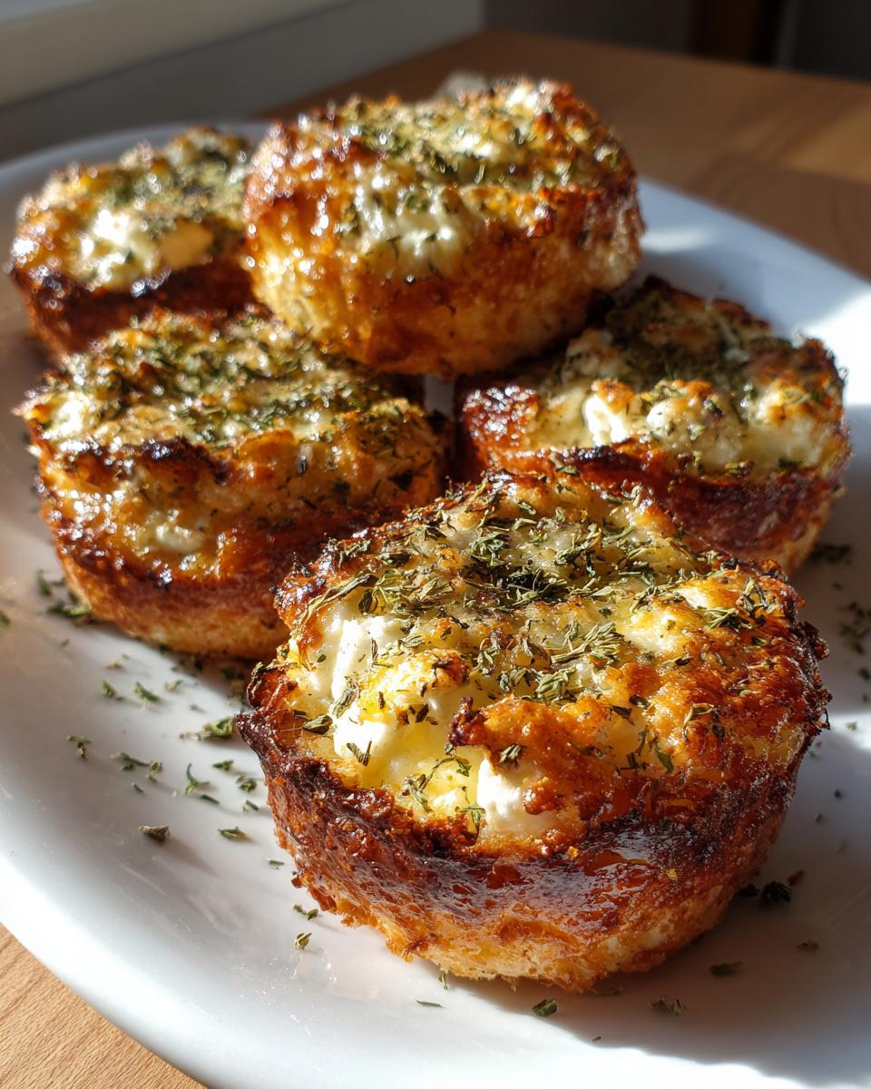 Garlic & Herb Cottage Cheese Bagel Bites for Christmas - detail 3