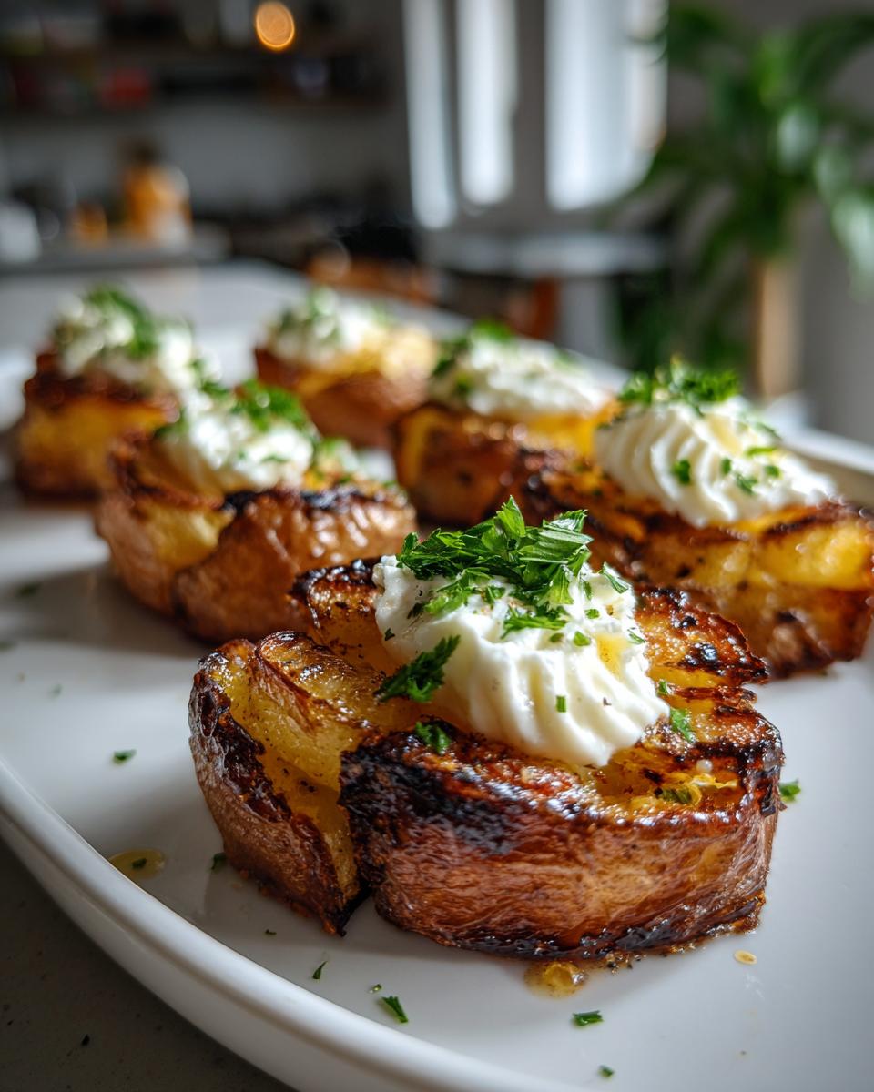 Greek Roasted Potatoes with Whipped Feta for Easter, Thanksgiving - detail 1